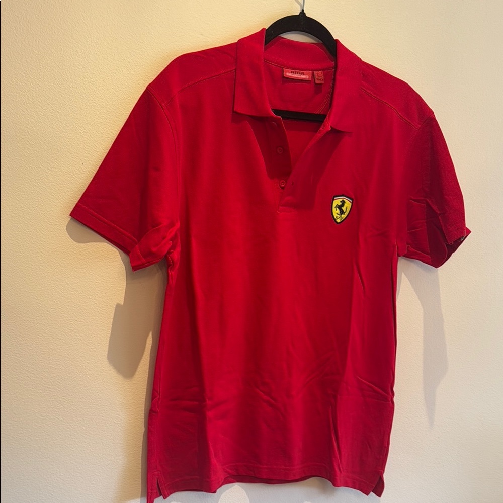 Ferrari Red Polo Shirt